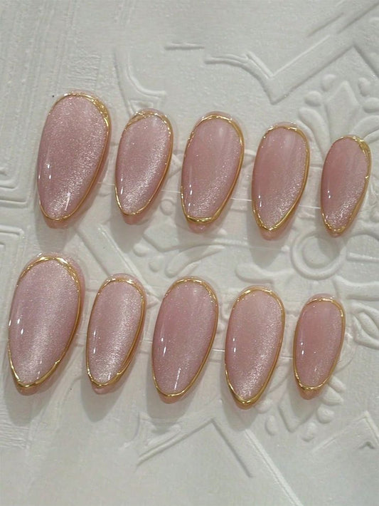 Blushed Elegance Press-On Nails (Copy) (Copy)